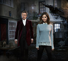 The BBC consulted Poliakoff before casting Jenna Coleman (right) in Doctor Who